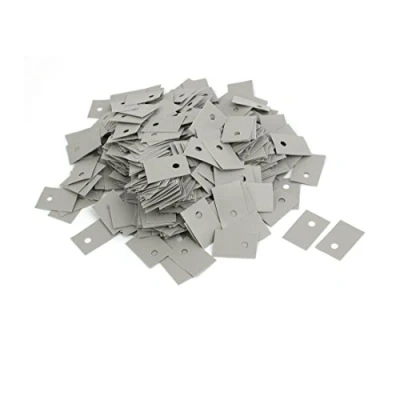 Image of Sourcingmap 1000pcs Silicone Thermal Heatsink Insulator Pads 19mmx13mmx0.3mm Gray for TO 220