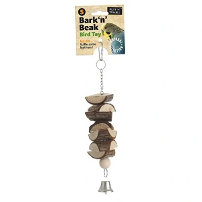 Image of Bark N Beak Toy in Brown Size: 30 cm H