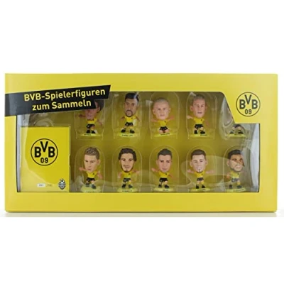 Image of SoccerStarz Borussia Dortmund Team Pack 10 figure (Classic Kit 2020/21 Season) /Figures