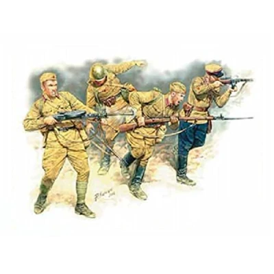 Image of Masterbox 1:35 Eastern Front Series Kit. 2 Soviet Infantry