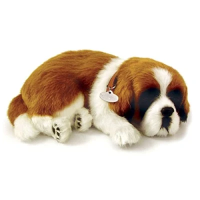Image of Perfect Petzzz 65419 Interactive Dog St Bernard 25 cm Breathing