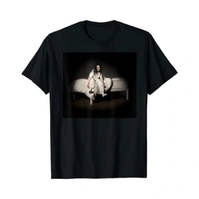 Image of Billie Eilish Men&#039;s BILLIETS11MB02 T Shirt, Black, Medium (38&quot; 40&quot;)