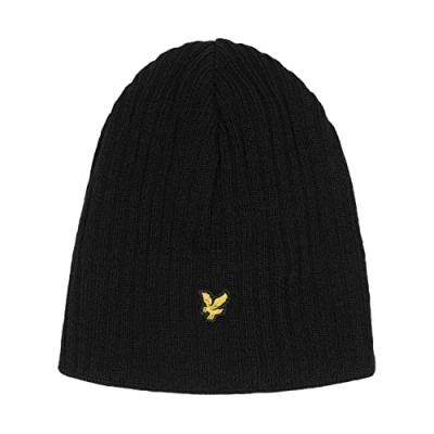 Image of Lyle &amp; Scott Beanie, Size: One Size, True black