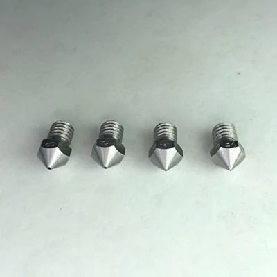 Image of 4pcs Stainless Steel Nozzle compatible with 3.0mm Ultimaker 2 + UM2 Extended 3D Printer Olsson Block Hotend, Interchangeable nozzles