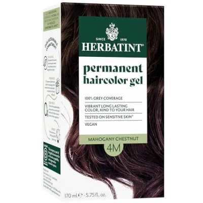 Image of Herbatint 4M Mahogany Chestnut Permanent Hair colour 170ml