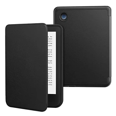 Image of MoKo Case for Kobo Clara BW/Clara Colour/Clara 2E 6&quot;, Ultra Slim Lightweight with Auto Wake/Sleep Cover Folio Colour 6&quot; 2024, Black