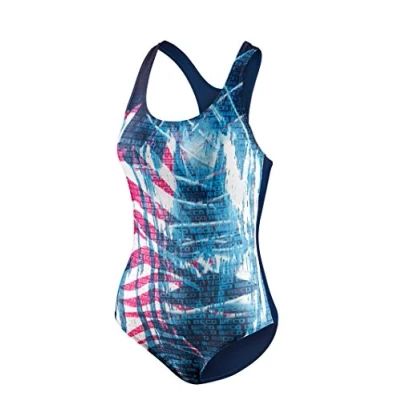 Image of Beco Maxpower Swimsuit Women&#039; S Marine/Multi Coloured, 42