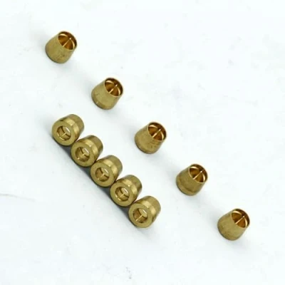 Image of Motorsport an 3 AN3 Olive Insert x 5 Brass PTFE Braided Brake Hose Race Rally