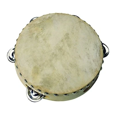 Image of GoKi Wooden Tambourine with 5 Bells