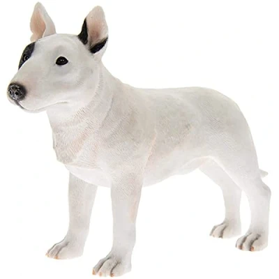 Image of Lesser &amp; Pavey White Bull Terrier, Resin, H12cm
