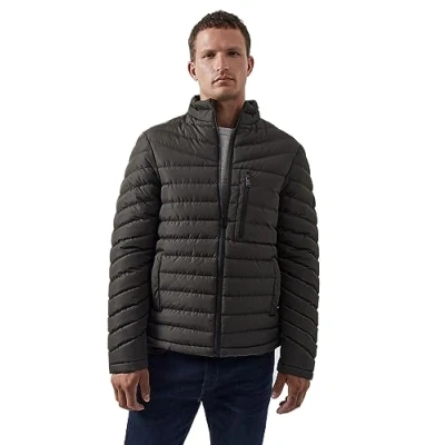 Image of Row Funnel Neck Puffer Jacket