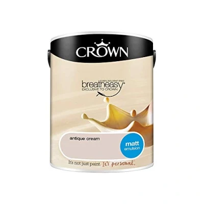 Image of Crown Retail Core Emulsion Matt Antique Cream 5 L