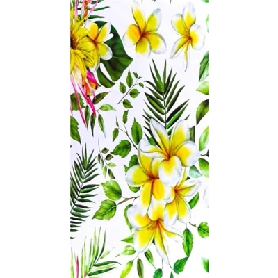Image of St. Helens Home and Garden Wheelie Bin Camouflage Sticker Label, Self Adhesive, Waterproof UV Resistant, Vinyl, Easy to Apply, For House Bins, Summer Flowers, Small