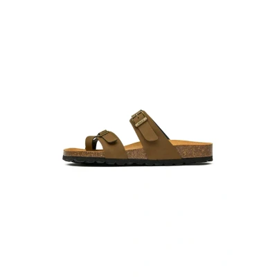 Image of V.GAN Tbar sandals, Women&#039;s, Size: 4, Brown shoes