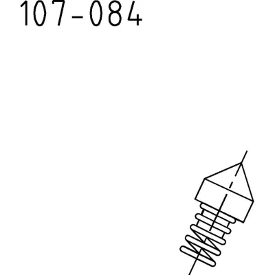 Image of Indexa 4204 Clamp Screw, Spring &amp; Pin