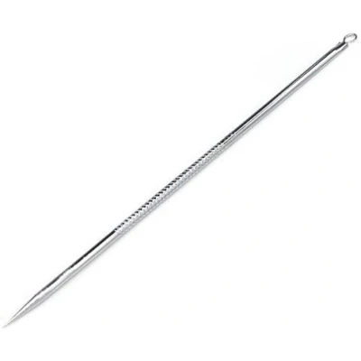 Image of blackhead remover, acne blemish extractor needle, Comedone squeezer for