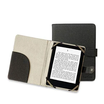 Image of Universal Case Cover for 6 inch eReader Sony Tolino Kobo BQ Ebook Reader (6inch, Black)
