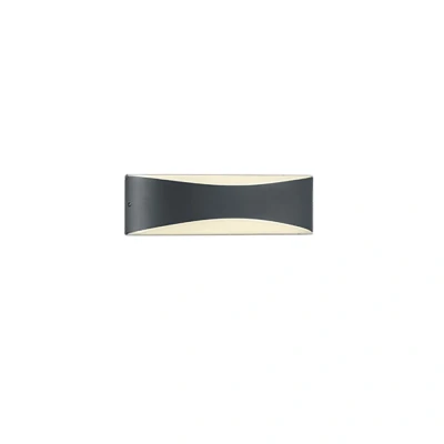 Image of Trio Leuchten Konda 228560242 LED Wall Light Aluminium Anthracite Plastic White 9 Watt 5.9 x 23 7.2 cm