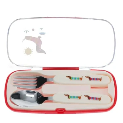 Image of Children&#039;s Cutlery Set Sausage Dog