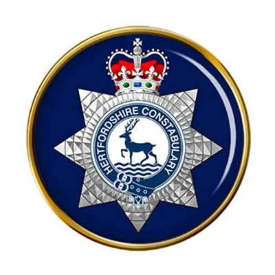 Image of Hertfordshire Constabulary Pin Badge