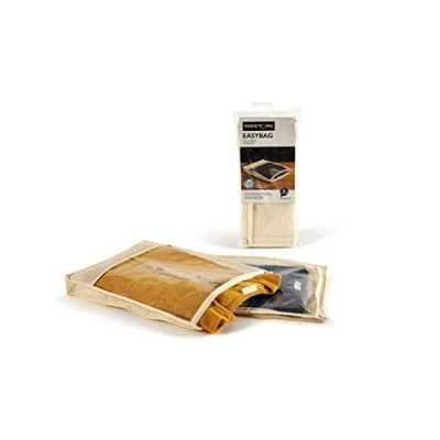 Image of Perfetto TNT Custody Easybag, Dimension 33 x 45 5 Cm. Pullover 2 Pieces Beige, Fabric, Ecru, One Size