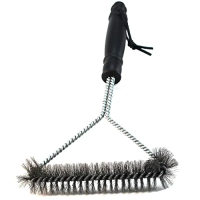 Image of Bbq Brush,Barbecue Cleaning Brush, Oven Cleaner Effectively Clean All Types Of Grills (Single)