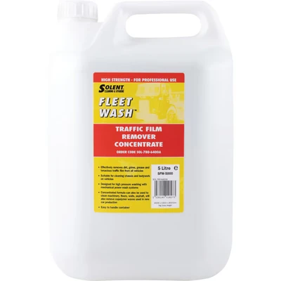 Image of Solent Cleaning SFW 5000 Fleet Wash Traffic Film Remover 5L