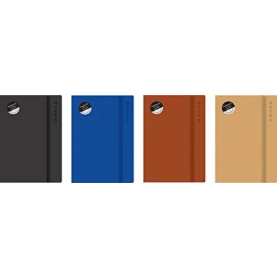 Image of EasyNote A5 notebook soft touch rustic cover x 1 single book