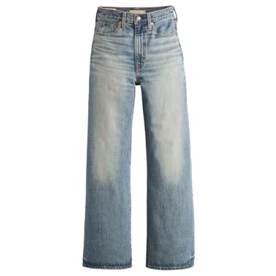 Image of Levi&#039;s Women&#039;s Ribcage Wide Leg Jeans, Tint Story, 25W x 32L