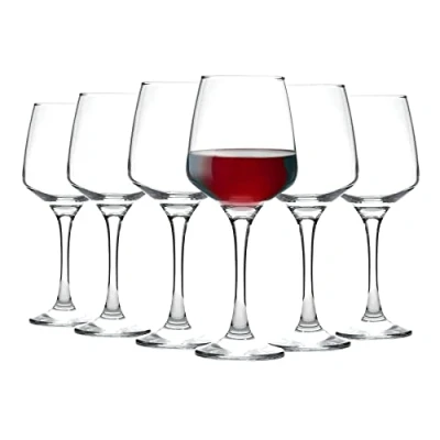Image of Argon Tableware &#039;Tallo&#039; Contemporary Red Wine Glasses Party Pack Of 24 400ml (14oz)