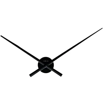 Image of NeXtime 3118ZW large wall clock HANDS, hand only, made of aluminum, black, ø 70 cm, 1 piece