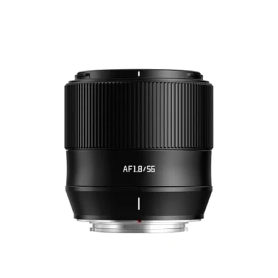 Image of TTArtisan 56mm F1.8 Metal Bodied Auto Focus AF Lens Compatible with FujiFilm X Mount Black