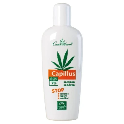 Image of Cannaderm Capillus Hemp Shampoo Treatment Scalp with seborrea (seborreica Dermatitis) or Psoriasis Skin 150 ml/3.5Floz