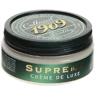 Image of Collonil Unisex Adults 1909 Supreme Creme de Luxe Shoe Cream 79540011313_Naturel Red 100ml UK