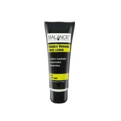 Image of Balance Active Snake Venom Face Scrub 75ml x 3 Packs