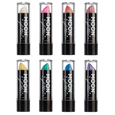 Image of Iridescent Glitter Lipstick by Moon 5g (Set of 8)