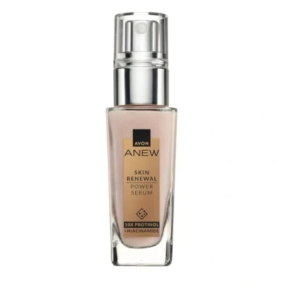 Image of Avon Anew Renewal Power Serum 30ml, Formulated with Protinol™ Technology, For Firmer Looking Skin, 7 Powerful Skin Benefits, Cruelty Free
