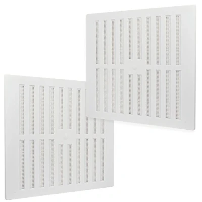Image of 2X Triple Brick 9&quot; x Hit &amp; Miss Air Vents Wall Grille Covers