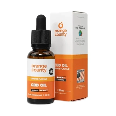 Image of Orange County Flavour CBD Oil 3000mg 30ml