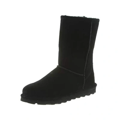 Image of Bearpaw Elle Short, Women’s Slouch Boots, Black Ii 011, UK 3