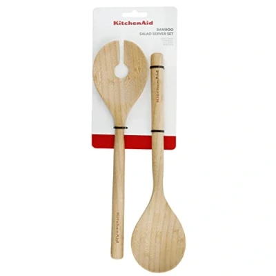 Image of KitchenAid Bamboo Salad Servers