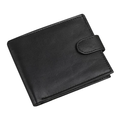 Image of RAS WALLETS Mens RFID Blocking Leather Wallet with Multiple Credit Card Slots and Id Window 64