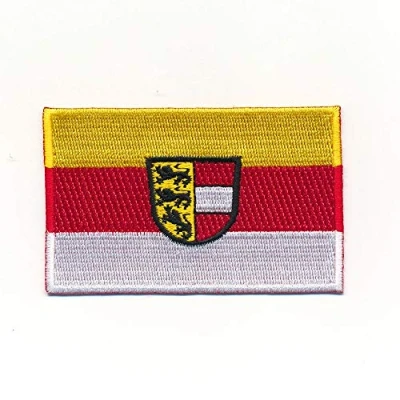 Image of Hegibaer 40 x 25 mm Carinten Austria Flag Klagenfurt Vienna sew on / iron patch, 1175 A
