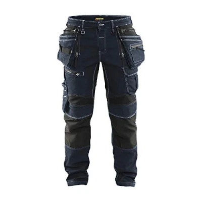 Image of Blåkläder 19901141 Worker&#039;s Stretch Trousers, X1900, Navy/Black, C148