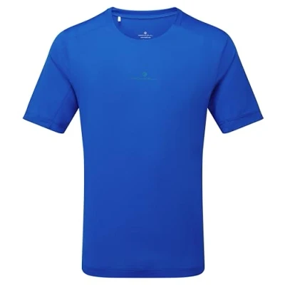 Image of Ronhill Running, Men&#039;s Tech S/S Tee, Seafaring/Deep Laguna, L