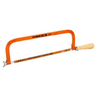 Image of Bahco 304 Hand Hacksaw Frame, Multi Colour, 517 mm