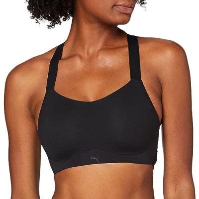 Image of Puma Women&#039;s High Support Active Bra, Black, 85C/D