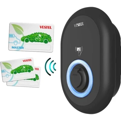 Image of Vestel eMobility Car Charging Station Wallbox EVC04 AC22 Typ2 Mode3 RFID 3X 32 A 22 kW