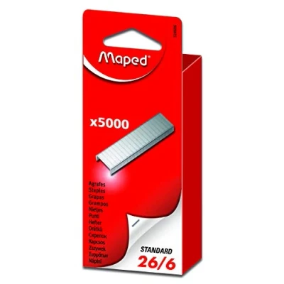 Image of Maped Staples Size 26/6 (Pack of 5000)