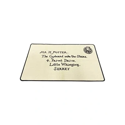Image of Groovy , 93614 Harry Potter Letter of Acceptance Indoor Floor Mat Rug, 18 x 10 78 centimetres